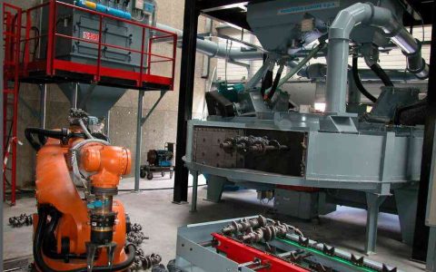 曲軸拋丸強化機(jī)